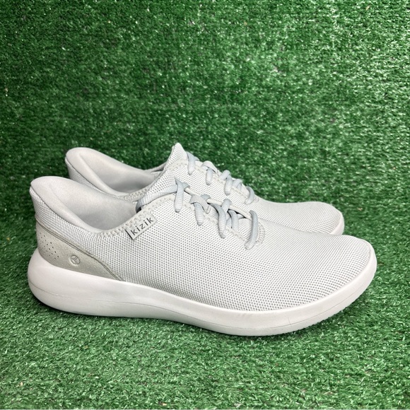 Kizik Shoes - Kizik Madrid Eco-Knit Hands Free Casual Shoes Pebble Grey Womens Size 9 - NEW